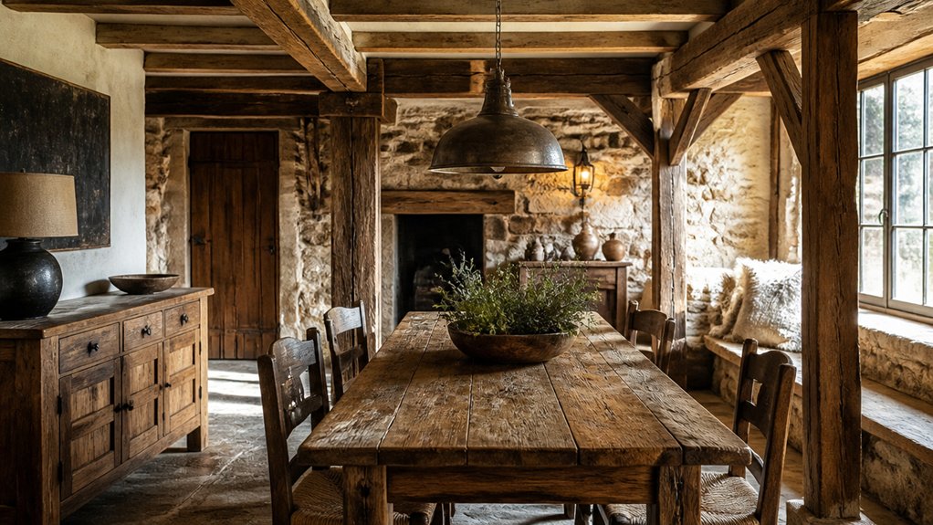 Creating Characterful Interiors Using Salvaged Timber, Stone and Iron