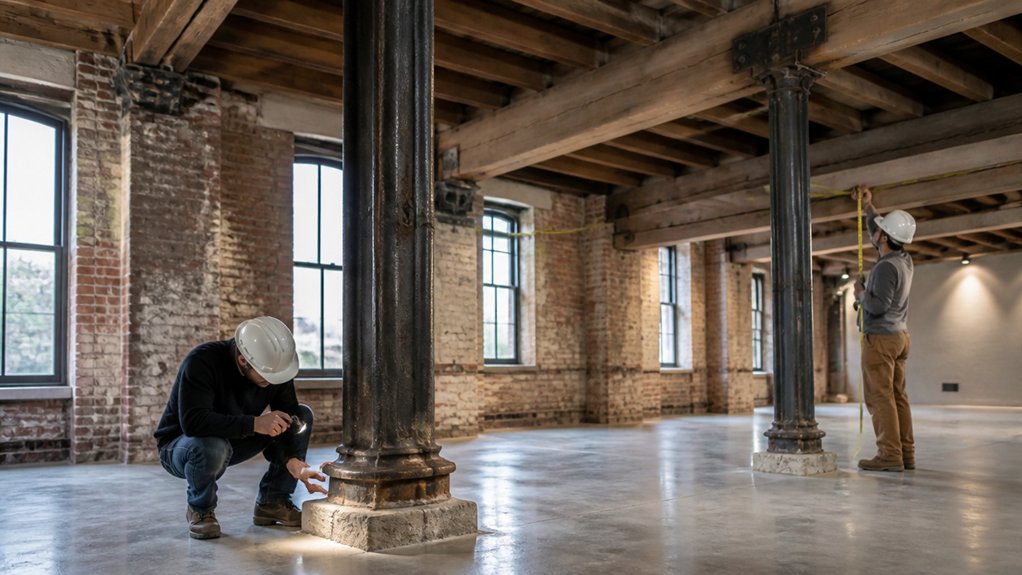 structural assessment and preservation of an old textile mill