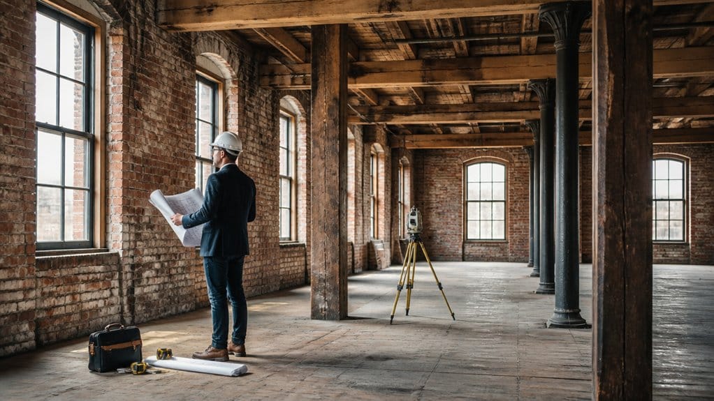 19th-century textile mill  zoning structure feasibility check